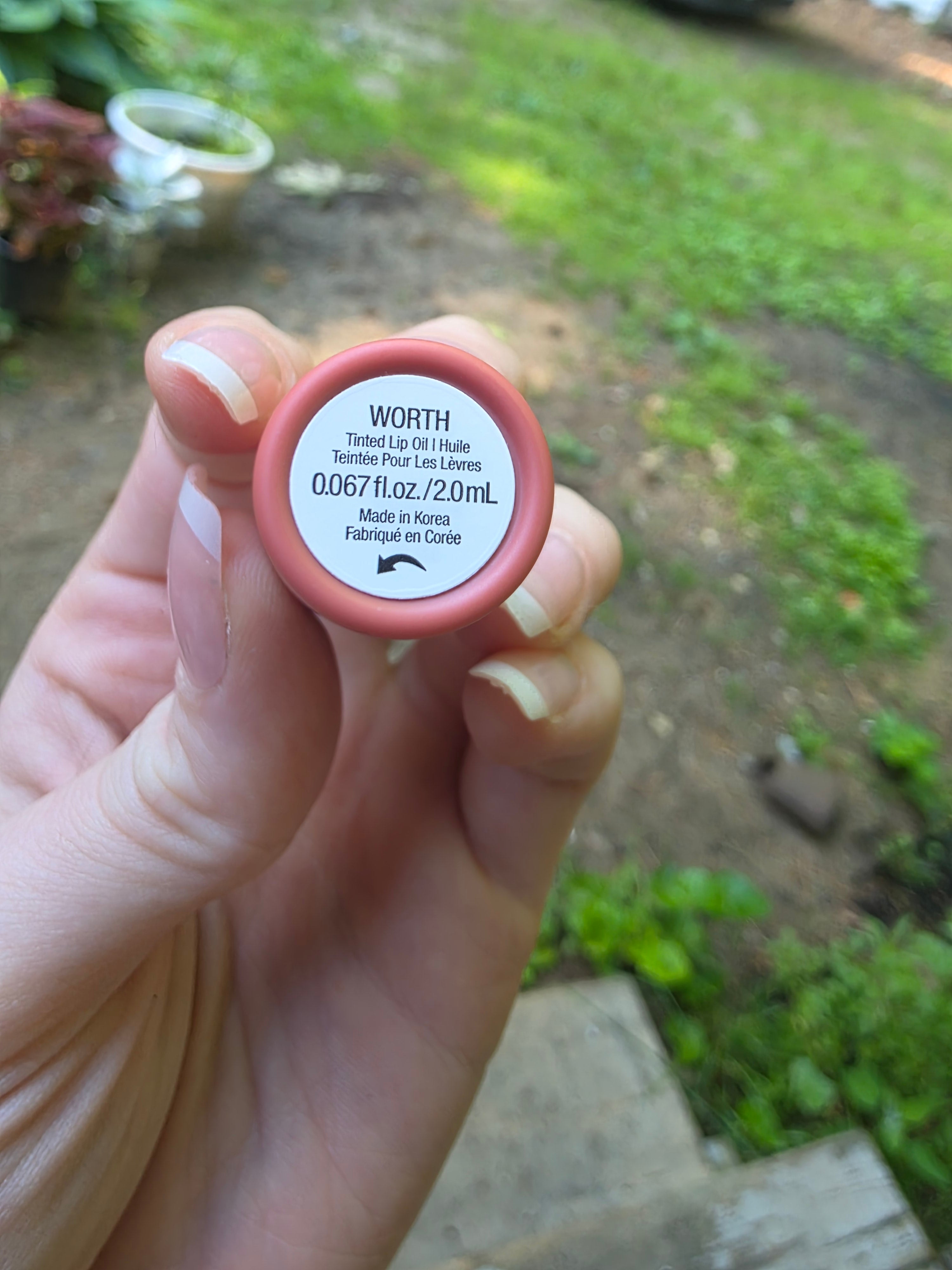 Rare Beauty Tinted Lip Oil Mini - Shade Worth