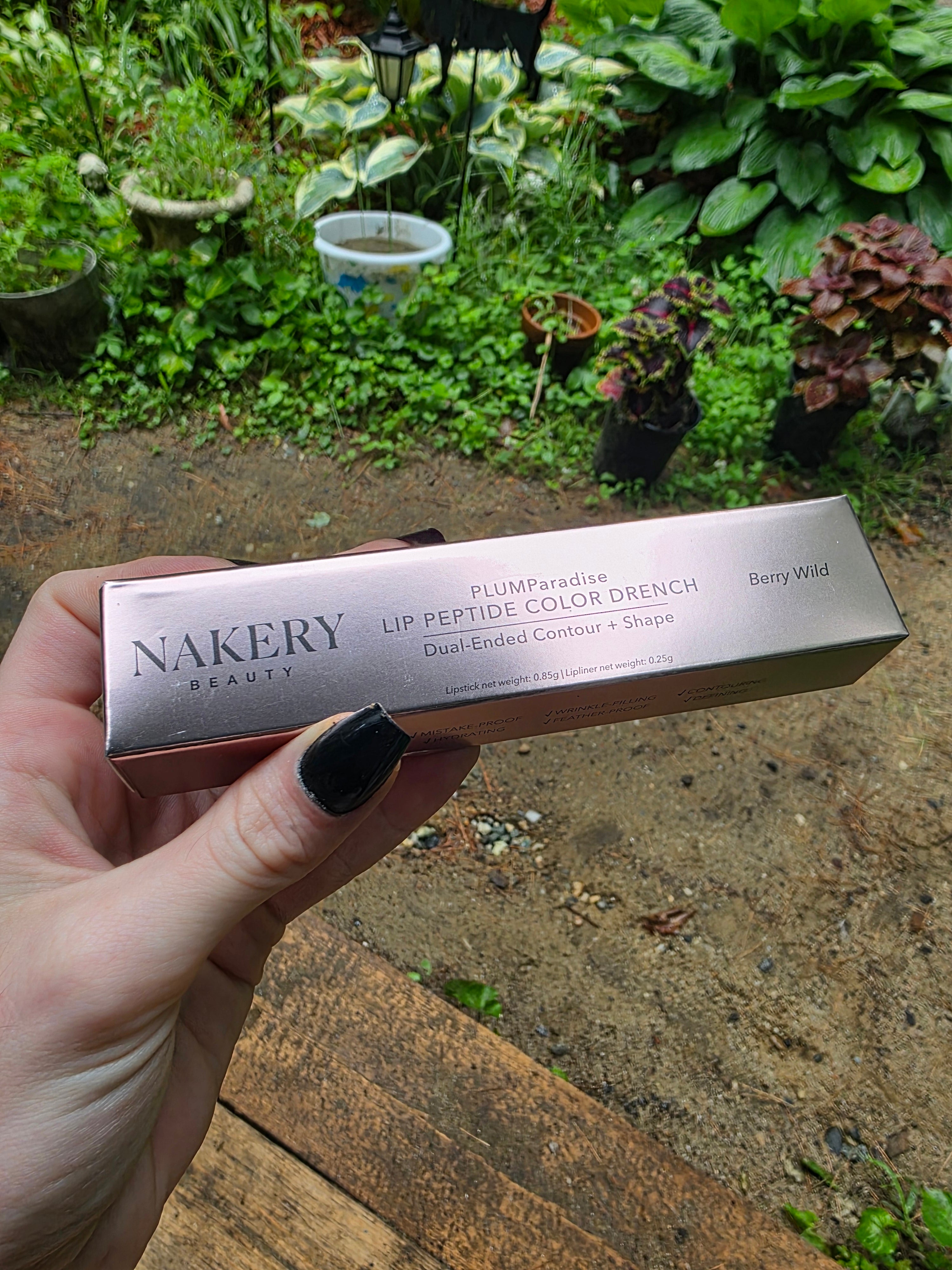 Nakery Beauty Lip Peptide Color Drench - Shade Berry Wild