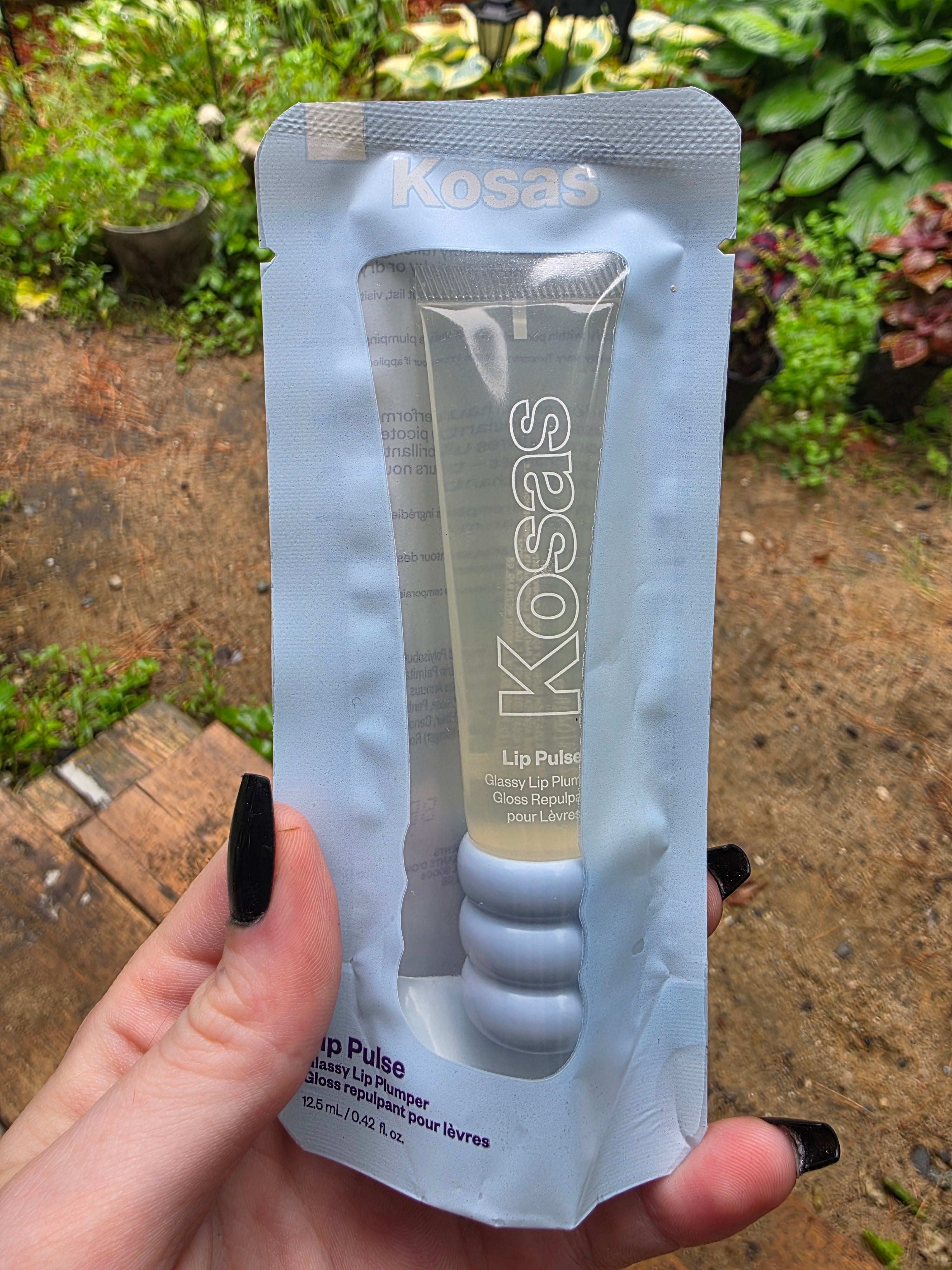 Kosas Lip Pulse Glassy Lip Plumper - Shade Clear